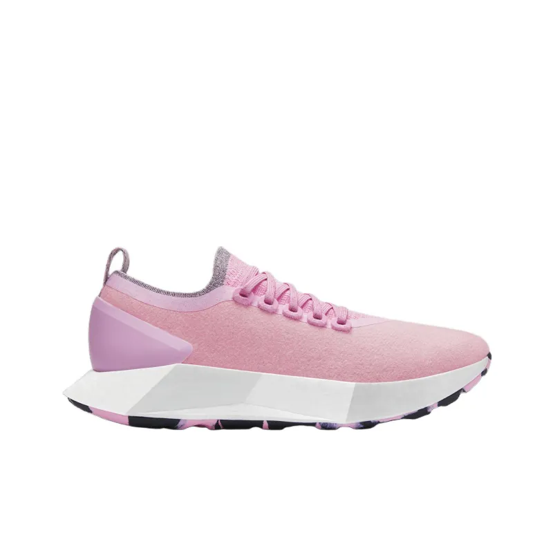 Allbirds Wool Flyer Mizzle Cushioning Low-Top Running Shoes Women's Light Powder-1