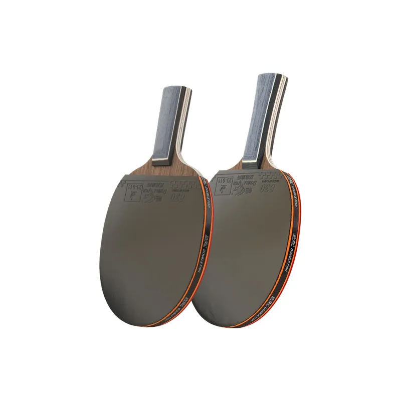DOUBLEFISH Ping Pong Paddles Unisex All Wood Red-75