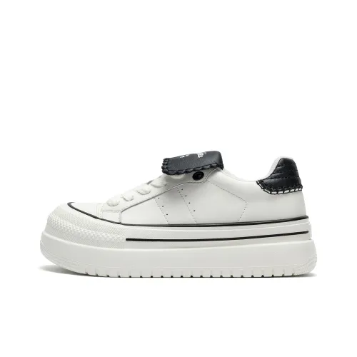Dickies Low-Top Skateboard Shoes Women's Beige Black