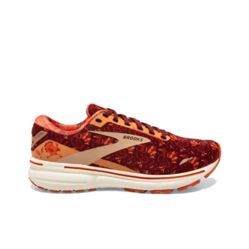 Brooks Ghost 15 Anti Slip Wear Resistant Low Top Running Shoes Men's Orange-1