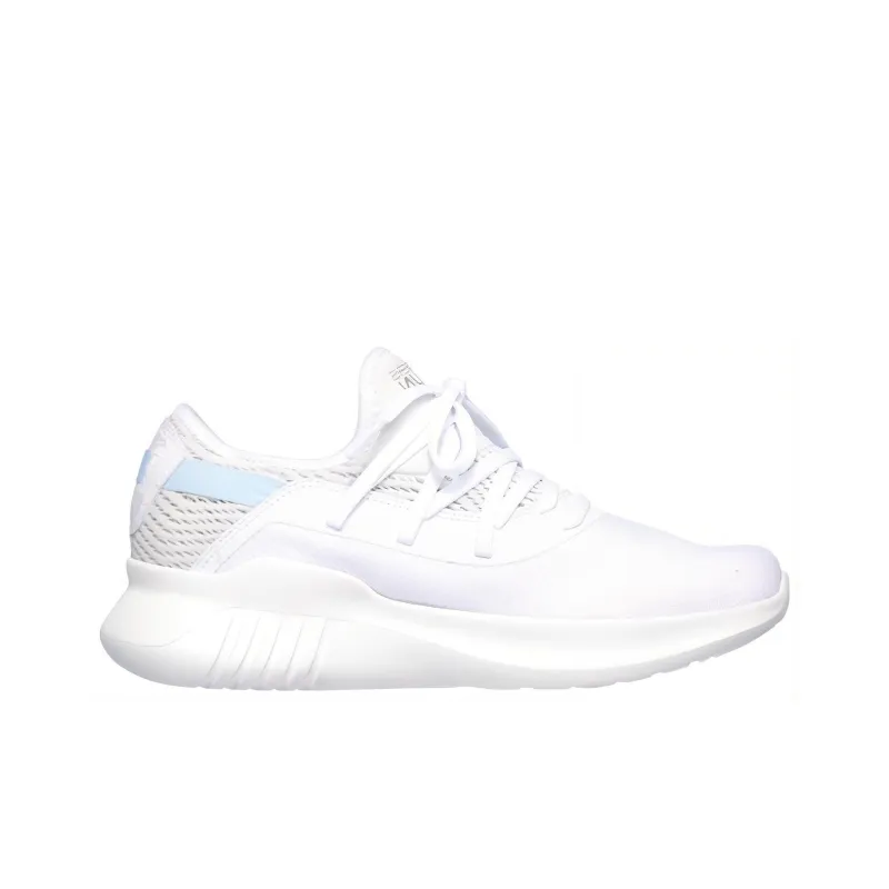 Skechers GO RUN Cushioning Wear Resistant Low Top Casual Shoes Men's White-1