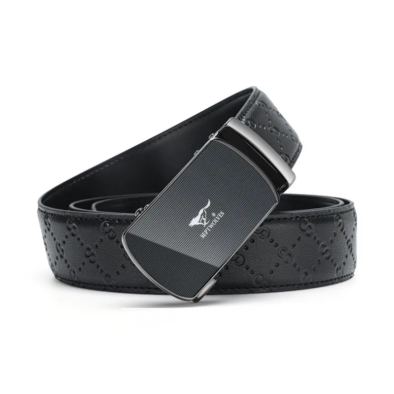 SEPTWOLVES Graduation Season Gift Box For Teachers Leather Belts Men's 3.5cm-2