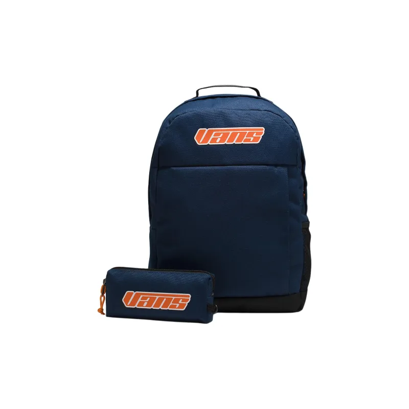 Vans Recycled Polyester Fabric Backpack Men's Blue-1