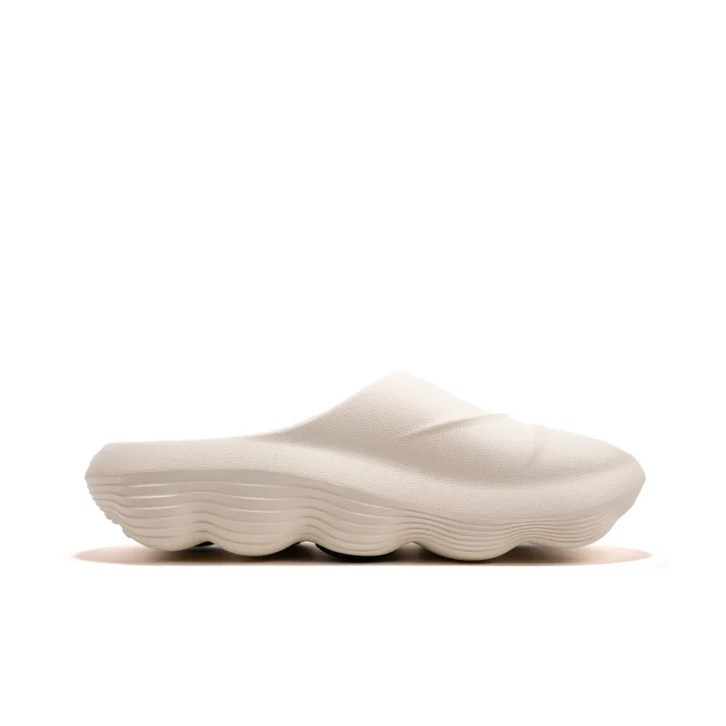 SHANLINLIANG WhiteNoise EVA Quiet Abrasion Resistant Slide Slippers Unisex White-1