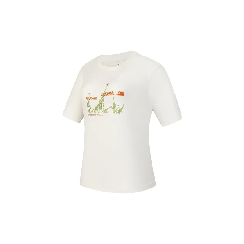 FILA x BBC EARTH T Shirt Women's Snow-2