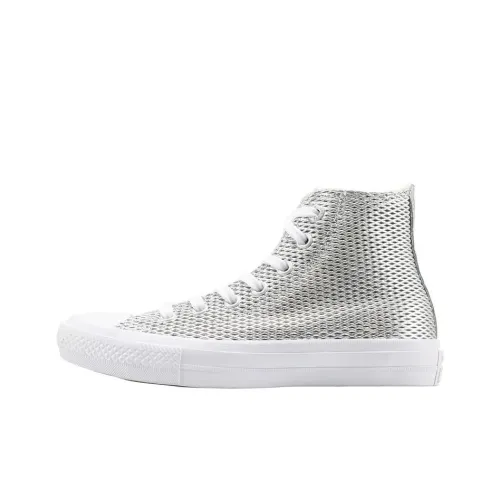 Converse Chuck Taylor All Star Women's 2 High 'Perforated Metallic Silver'