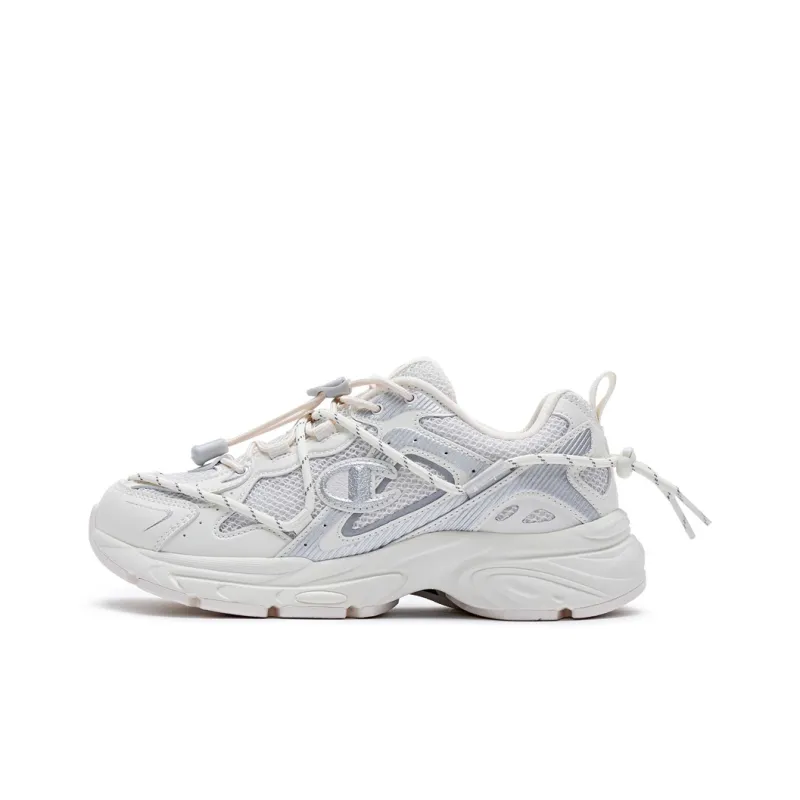 Champion Breathable Slip-Resistant Running Shoes Women's White-0