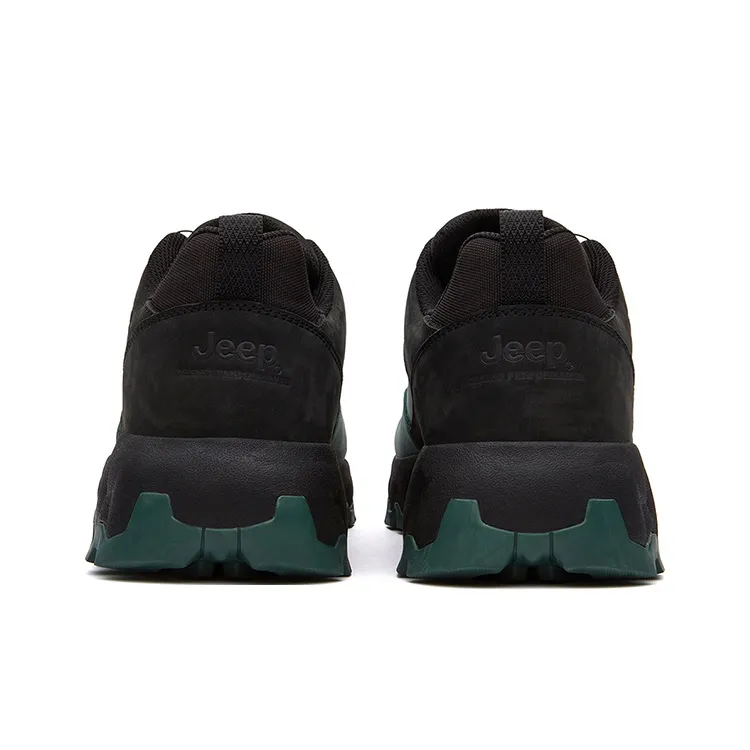 Jeep Rebound Wear Resistant Slip Resistant Low Top Outdoor Shoes Men's Dense Forest Green-4