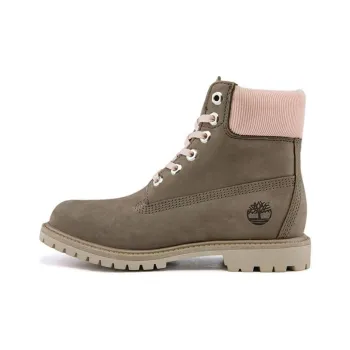 Timberland Premium 6 Inch Waterproof Boot 'Olive Nubuck' Women's