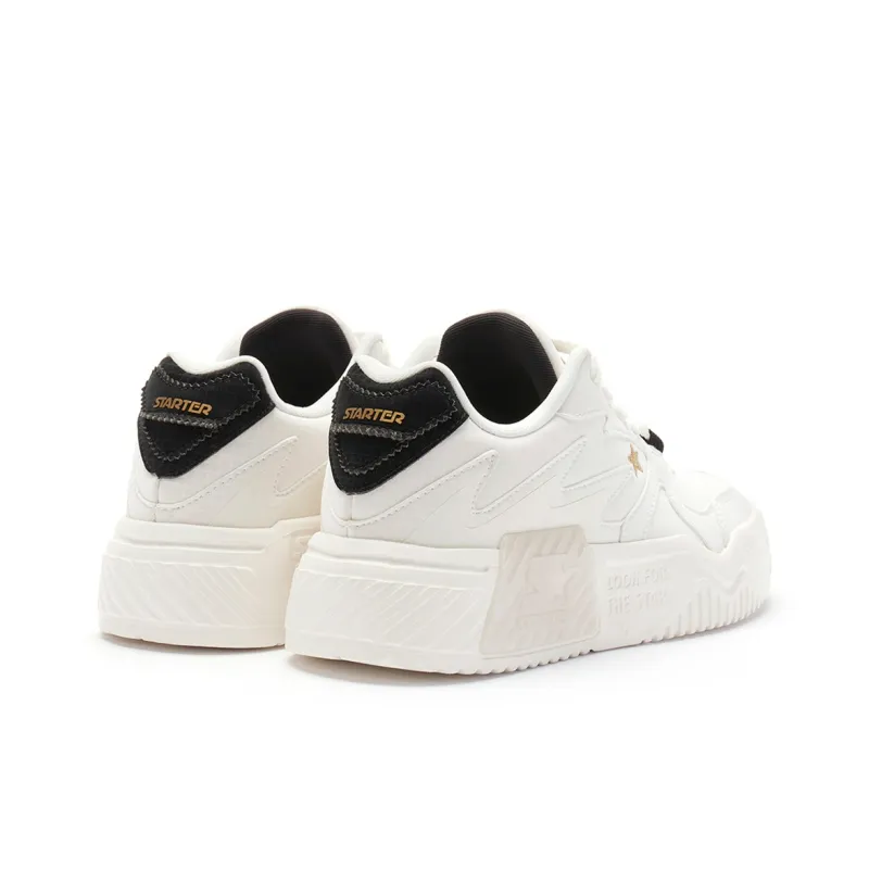 STARTER Vol Slip Resistant Cushioning Low Top Skateboard Shoes Women's White-4