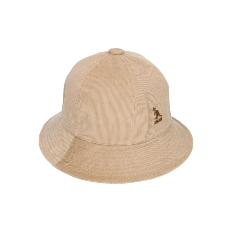 KANGOL Cotton Bucket Hats Unisex Beige-1