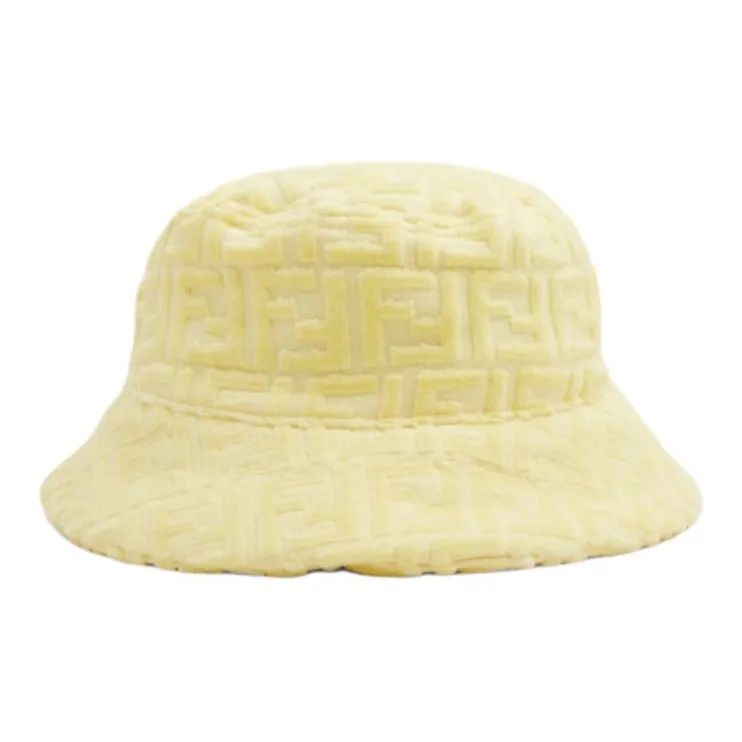 FENDI Fabric Bucket Hats Kids' Yellow-0