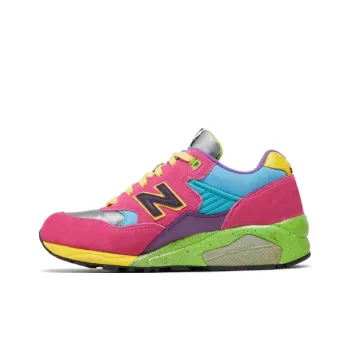 UNDEFEATED X Stussy X Hectic x New Balance Cushioning, Wear Resistant Low Top Running Shoes Unisex Fuchsia