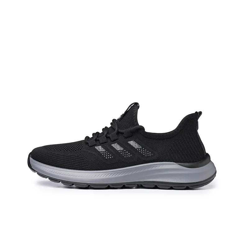 LAORENTOU Casual Shoes Men Low Top Gray-0