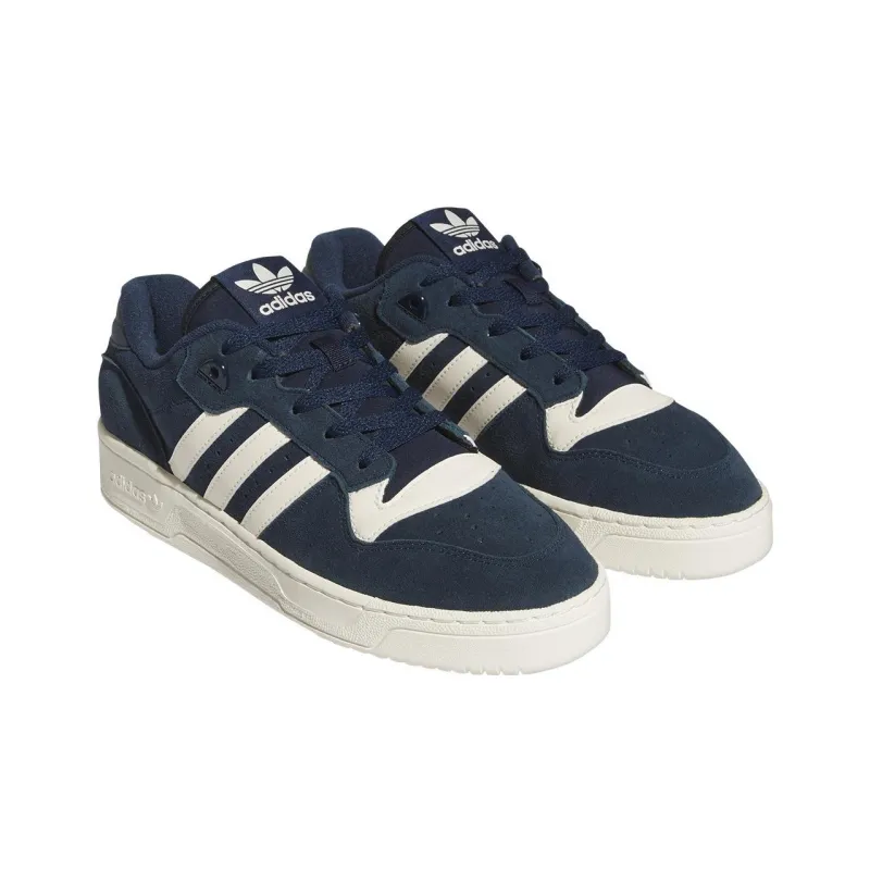 Adidas Rivalry Low Collegiate Navy Cloud White-3