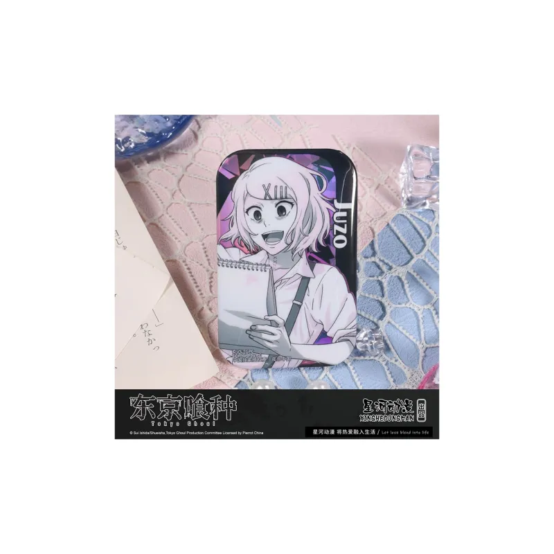 Xhdm Tokyo Ghoul Kinzoku Monochrome Collection Badges-2