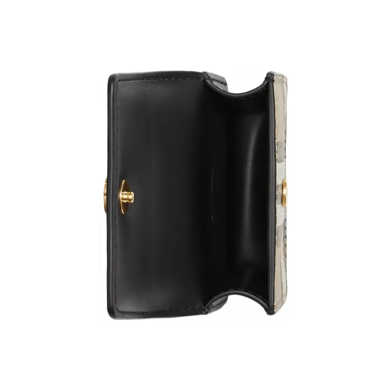Burberry Calfskin Embellishment AirPods Pro Protective Case Earphone Case Women's Archive Beige/Black-4