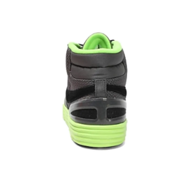 Nike Lunar Blazer 555029 Dark Grey/Black Flash Lime-4