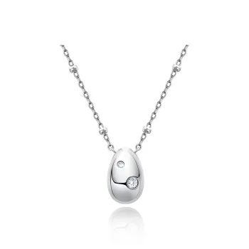 FANCI S925 Silver Necklaces Women's Gold Silver