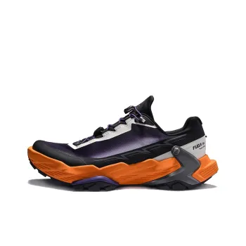 KAILAS FUGA DU Series Running Shoes Men Low Top Dark Gentian Purple Midnight Black Unbleached Original Color/Unbleached Original Color Midnight Blue FUGA Orange/Midnight Blue Palm Leaf Unbleached Original Color