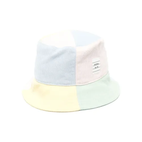 THOM BROWNE Logo Patch Corduroy Bucket Hat