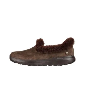 Skechers Go Walk Lounge-Refresh Anti-Slip Wear-Resistant Low-Top Casual Shoes Women's Brown
