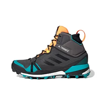 Adidas Terrex Skychaser Running Shoes Men High-Top Gray/Blue/Orange