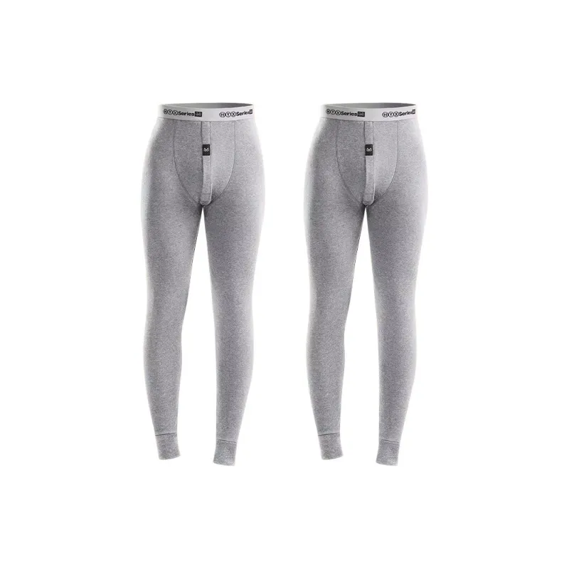 H YXIANG Thermal Pants Men's 2 Pack-9