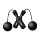 Black-[Stainless Steel Pivot, No Stiffness]Cordless Large Ball Style[208g, Adjustable]