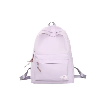 KAMLUI Nylon Backpacks Backpack Regular Unisex Light Green/Ecru/Violet