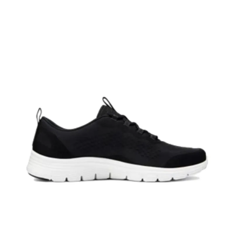 Skechers Cushioned Wear Resistant Breathable Low Top Casual Running Shoes Women's Black-2