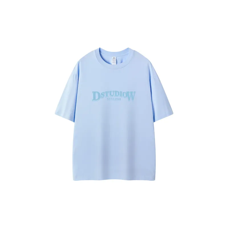 D&W T Shirts Unisex Sky Blue-1