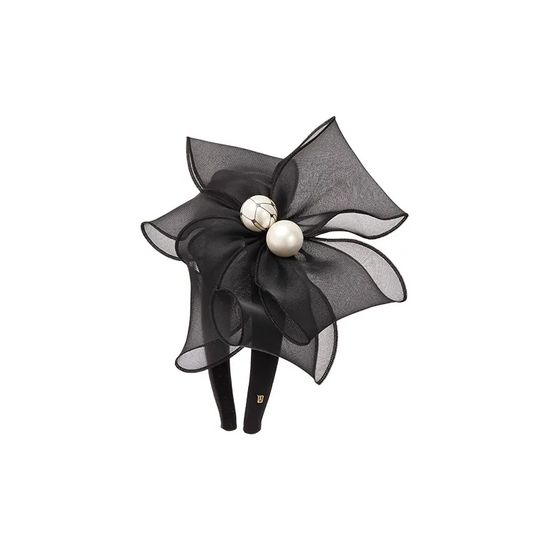 ALEXANDRE DE PARIS Silk Headband Hair Accessory Women's-6