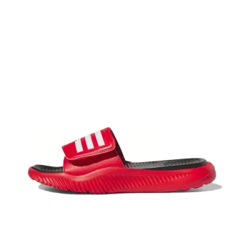 Adidas Alphabounce Slides 'Red'