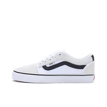 Vans Chukka Low Sidestripe 'White Black' Women's