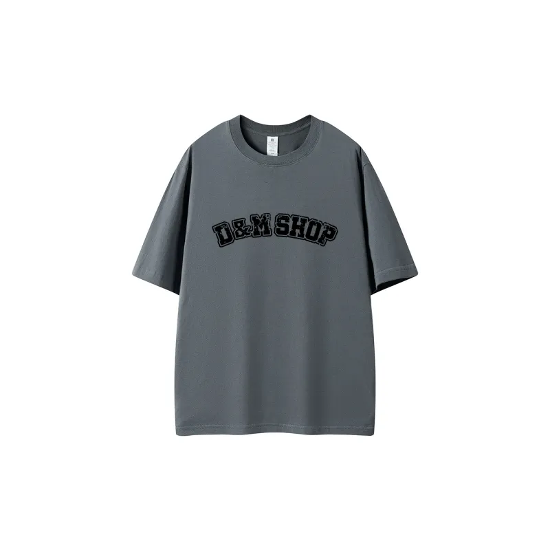 D&W T Shirts Unisex Dark Gray-1