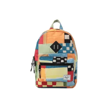 Herschel Polyester Backpack Regular Men's Plaid Patchwork Fabric