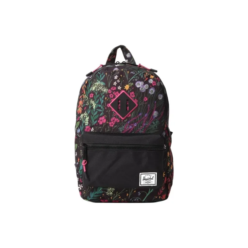 Herschel Polyester Laptop Backpack Men's Garden Black-0