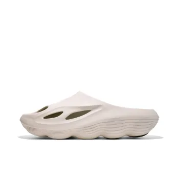 SHANLINLIANG WhiteNoise EVA Quiet Abrasion Resistant Slide Slippers Unisex White