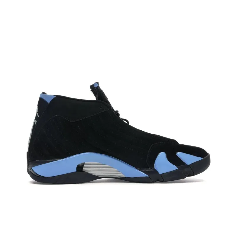 Jordan 14 Retro Black University Blue Men's-1
