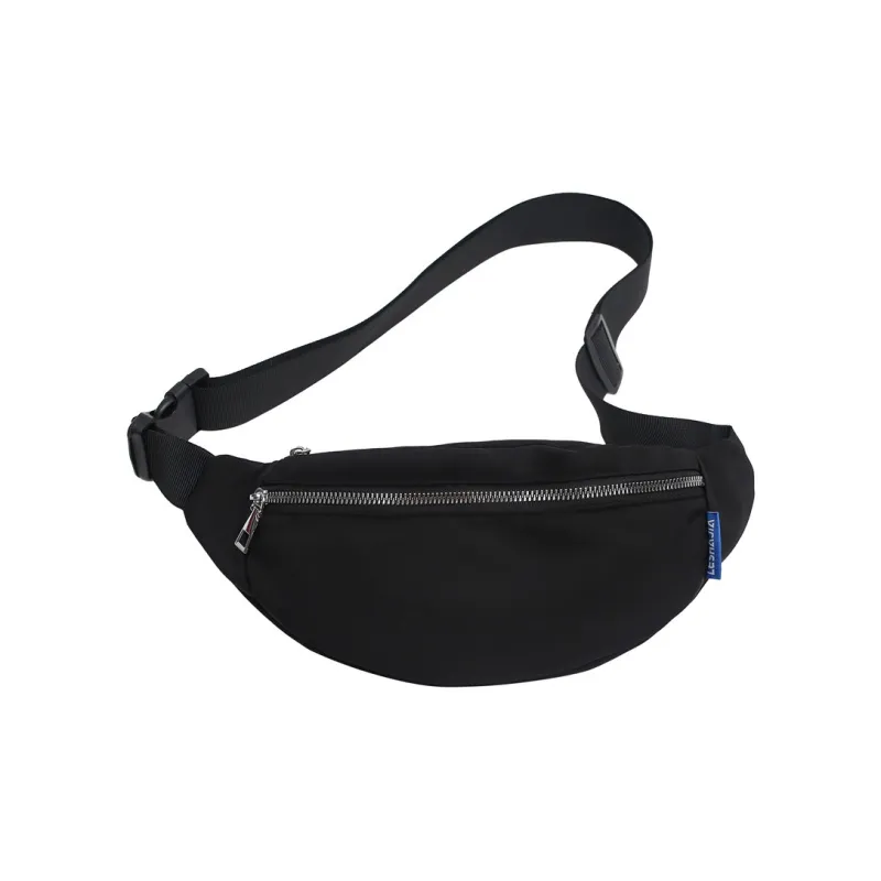 Morellybear Nylon Sling Bag Regular Unisex Black/Khaki/White/Gray-0