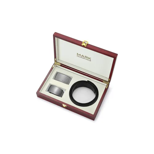 FAIRWHALE Bison Leather Belts Men's Width 3.5CM
