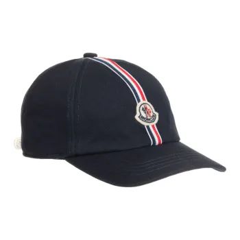 Moncler Logo Patch Baseball Cap