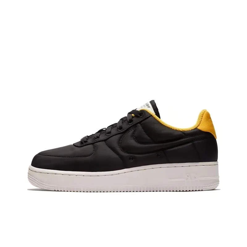 Nike Air Force 1 Lux Black Yellow Ochre Women's-0