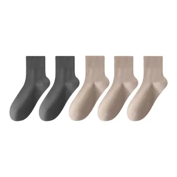 Mulong Family Mid Calf Socks Men's 5 Pack