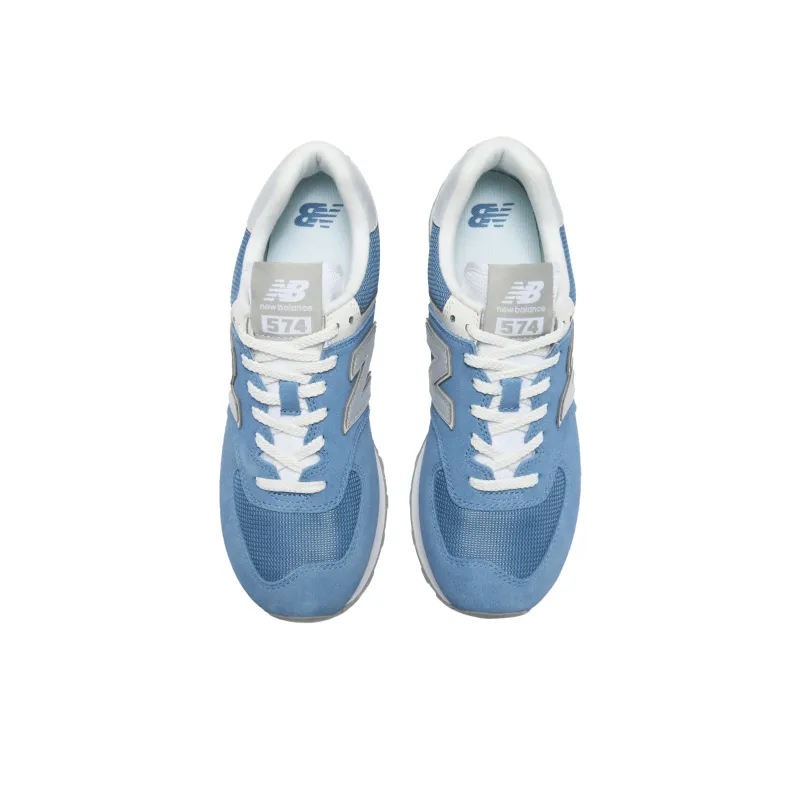 New Balance 574 Heron Blue Granite White-3