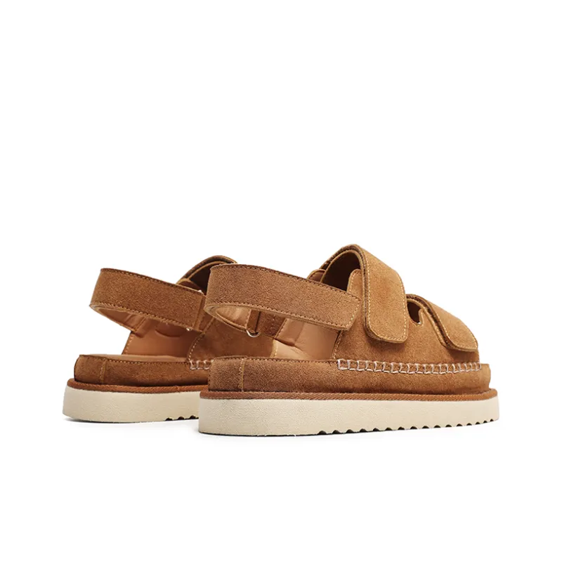 Angelmi Beach Sandals Unisex Chestnut-2