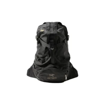 Arcteryx × BEAMS Collaboration Nylon Outdoor Mountaineering Bag Backpack Regular Men's Black