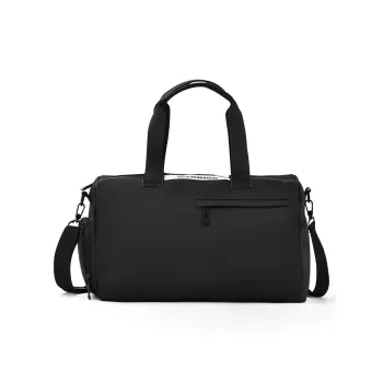 Warrior PU Travel Bags Large Size Unisex Black/White
