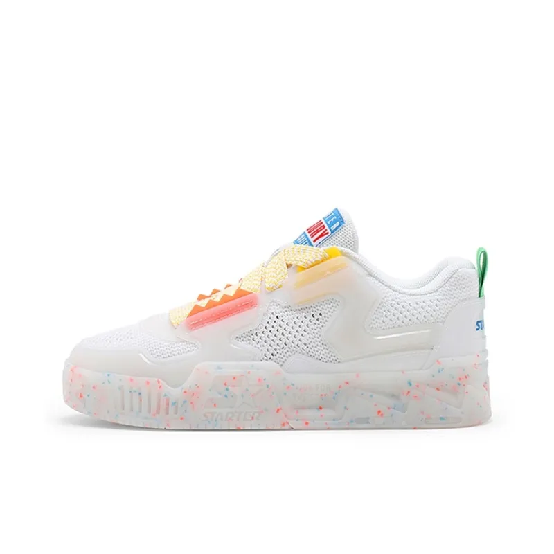 STARTER Skateboard Shoes Unisex Low Top White-0